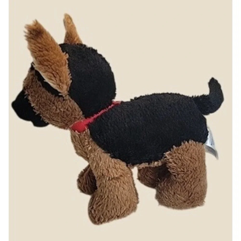 Build-A-Bear Plush German Shepherd Puppy Dog Stuffed Animal Brown Black BAB